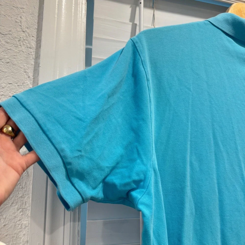 Polo Ralph Lauren Polo Shirt Mens 3XB Light Blue Short Sleeve Cotton *Read - Picture 7 of 8